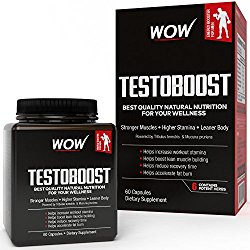 Wow Testoboost For Strength, Recovery, Muscle Management 