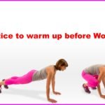 Best practice to warm up before exercise