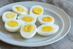 Boiled eggs gain weight