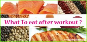 Read more about the article Post Workout Nutrition : What to Eat After a Workout
