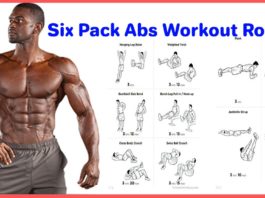 6 pack abs workout for men