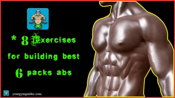 8 Exercise at home for building Abs 6 packs abs