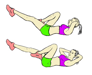 bicycle_crunches 6 packs abs workouts exercises