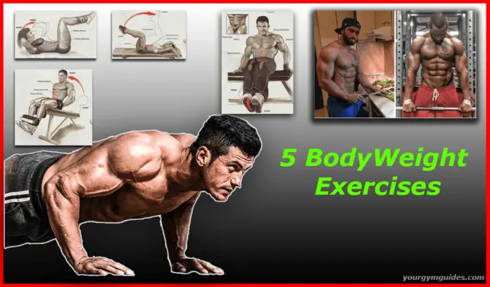 5 bodyweight exercise 5 bodyweight exercises