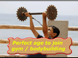 perfect age to join gym bodybuilding