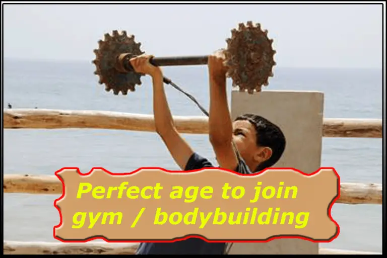 What’s perfect age to join gym / bodybuilding ?