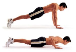 full body workout at home pushups