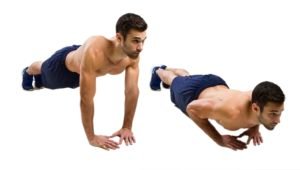 close grip triceps pushups