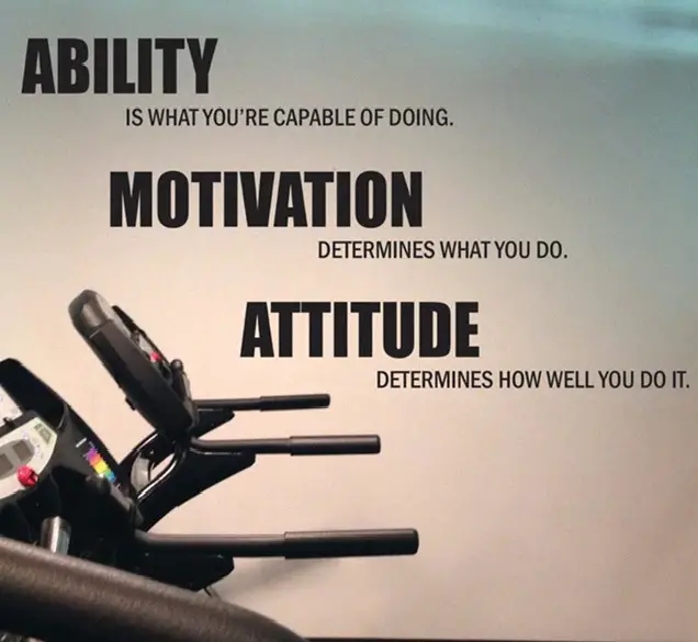 Determination Fit Gym workout Motivation Quote wall vinyl decals stickers Art