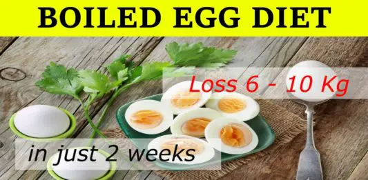 boiled egg diet plan for weight loss