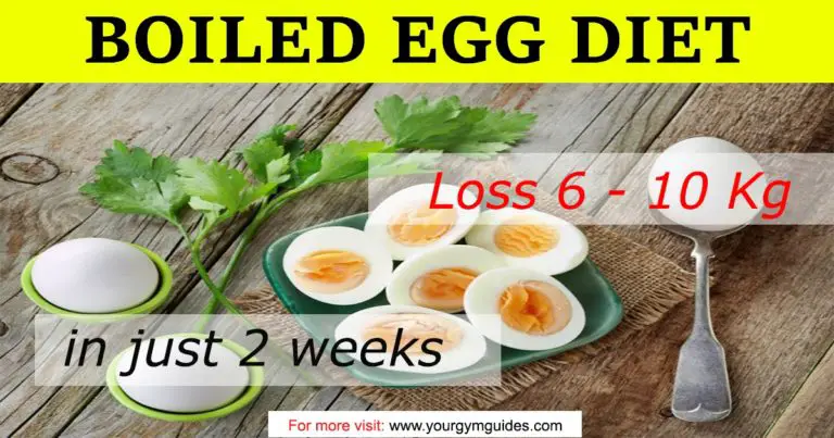 boiled egg diet plan for weight loss
