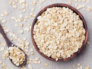 Oats high in fibre carb for muscle gain