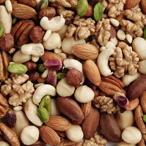 mix-dry-fruits carbs for muscle gains