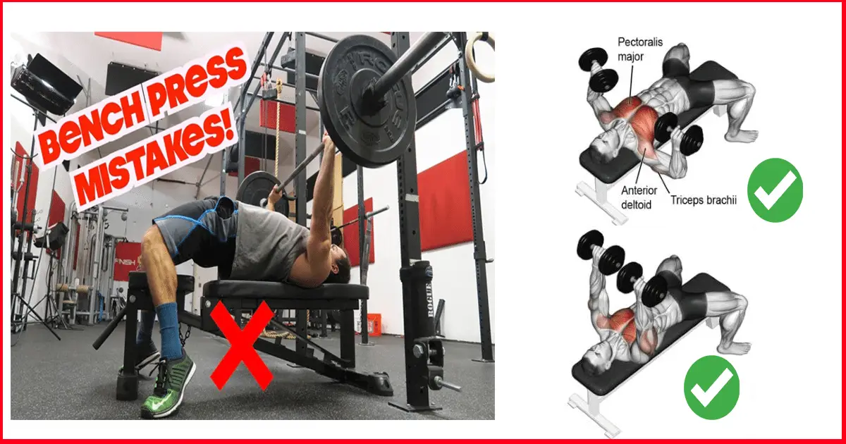 You are currently viewing Common Mistakes while Chest Dumbbell Bench Press
