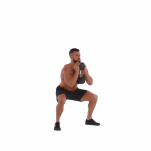goblet squat even help a lot in getting rid of man boobs