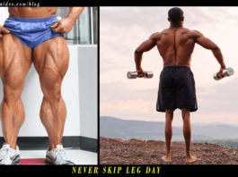 never skip leg day workout