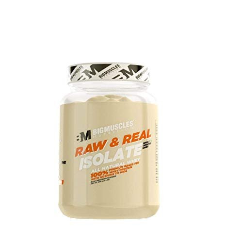 Bigmuscles Nutrition Raw & Real Isolate Whey Protein 2lbs