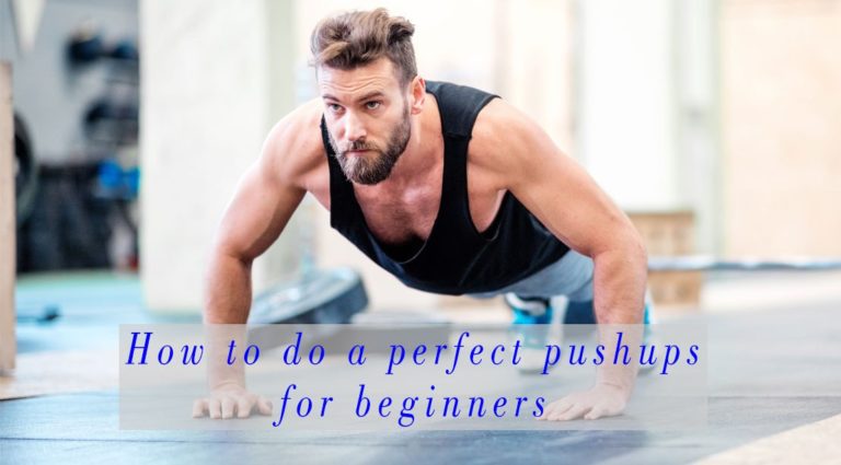 How to do a pushups for beginner