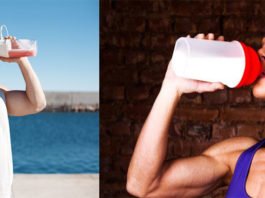 what should i drink after a wrokout to gain muscles faster