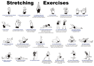 Full-body-stretching exercises