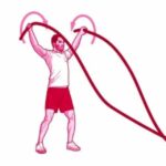 shoulder circle rope exercises