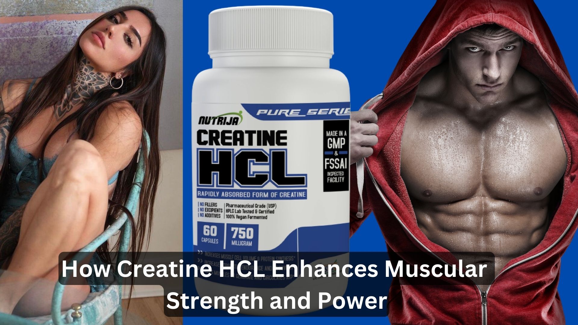 Read more about the article Pushing Limits:How Creatine HCL Enhances Muscular Strength & Power