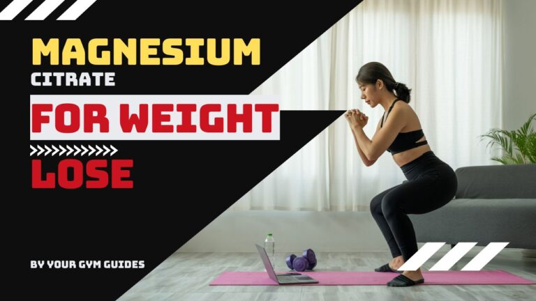magnesiun citrate for weight lose