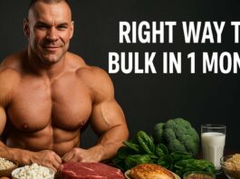 RIGHT WAY TO BUIK IN 1 MONTH
