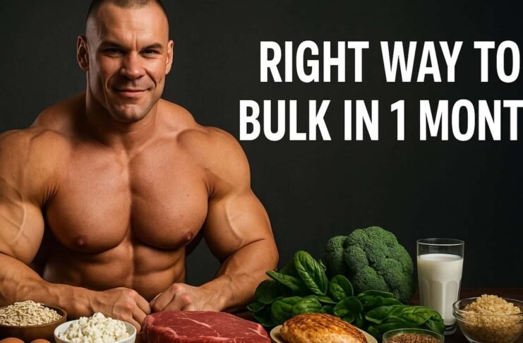 RIGHT WAY TO BUIK IN 1 MONTH