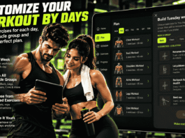 gym guide workout planner app