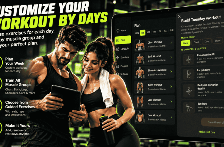 gym guide workout planner app